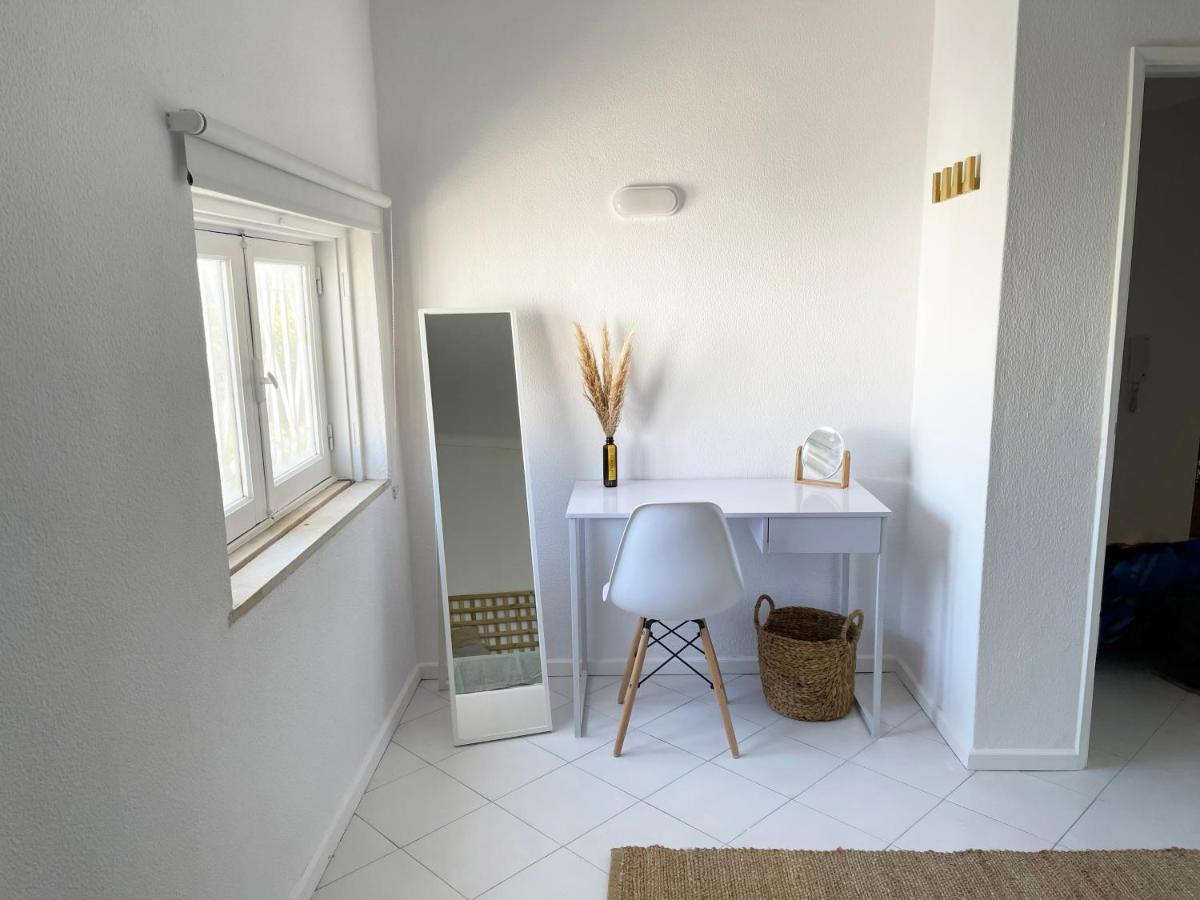 Panoramic Seaview - 2 Bedroom, Main Ave, 15 Min Walk Beach, Workspace Albufeira Exteriör bild