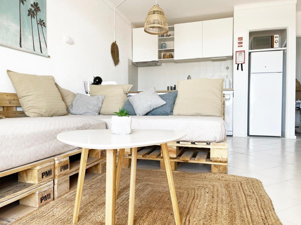 Panoramic Seaview - 2 Bedroom, Main Ave, 15 Min Walk Beach, Workspace Albufeira Exteriör bild
