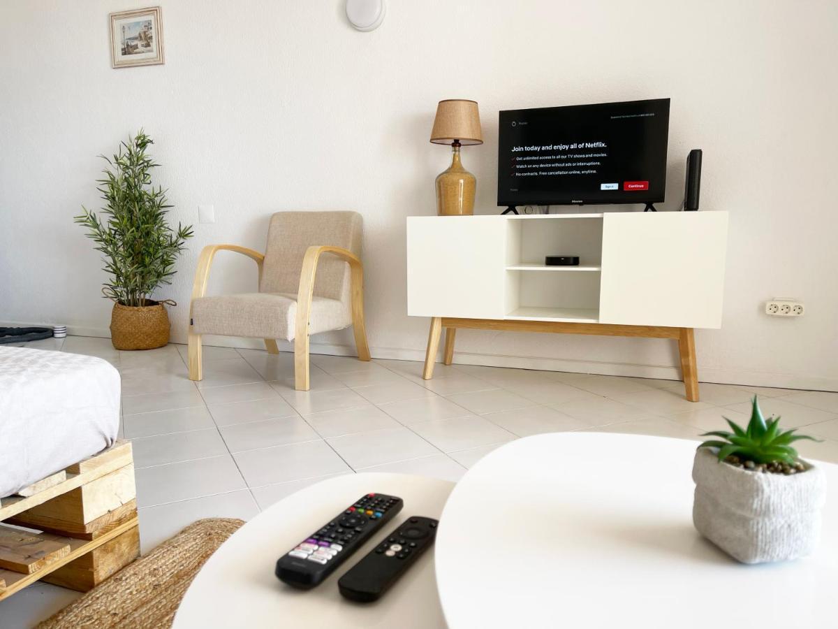 Panoramic Seaview - 2 Bedroom, Main Ave, 15 Min Walk Beach, Workspace Albufeira Exteriör bild